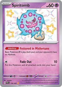 Spiritomb (158/091) [SV: Paldean Fates]