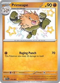 Primeape - 170/091 (170/091) [SV: Paldean Fates]