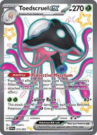 Toedscruel ex - 213/091 (213/091) [SV: Paldean Fates]