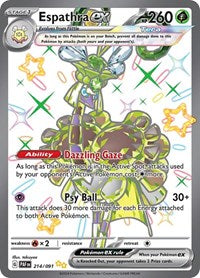 Espathra ex - 214/091 (214/091) [SV: Paldean Fates]