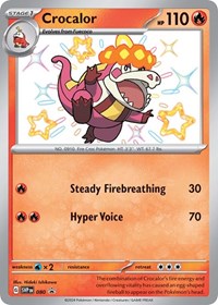 Crocalor (080) [SV: Scarlet & Violet Promo Cards]