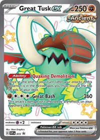 Great Tusk ex (072) [SV: Scarlet & Violet Promo Cards]