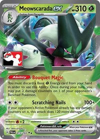 Meowscarada ex (015/193) [Prize Pack Series Cards]