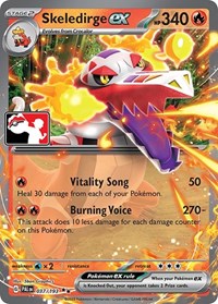 Skeledirge ex - 037/193 (037/193) [Prize Pack Series Cards]