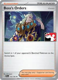 Boss's Orders (172/193) [Prize Pack Series Cards]