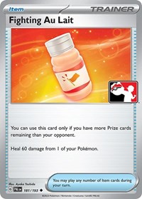Fighting Au Lait (181/193) [Prize Pack Series Cards]