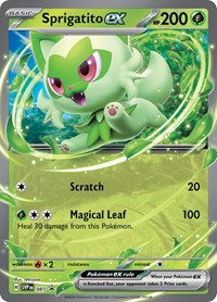 Sprigatito ex (087) [SV: Scarlet & Violet Promo Cards]