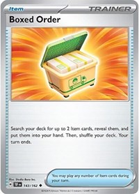 Boxed Order (143/162) [SV05: Temporal Forces]