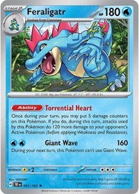 Feraligatr (041/162) [SV05: Temporal Forces]