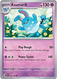 Azumarill (065/162) [SV05: Temporal Forces]