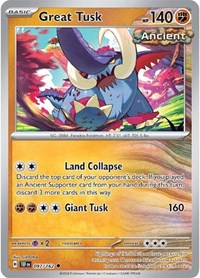 Great Tusk (097/162) [SV05: Temporal Forces]