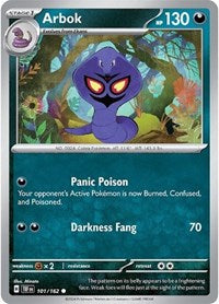 Arbok - 101/162 (101/162) [SV05: Temporal Forces]