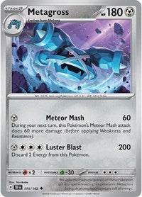Metagross - 115/162 (115/162) [SV05: Temporal Forces]