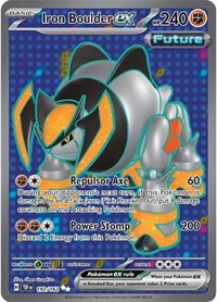 Iron Boulder ex - 192/162 (192/162) [SV05: Temporal Forces]