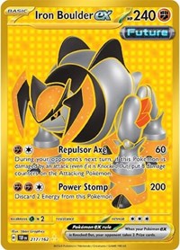Iron Boulder ex (217/162) [SV05: Temporal Forces]