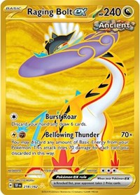 Raging Bolt ex - 218/162 (218/162) [SV05: Temporal Forces]