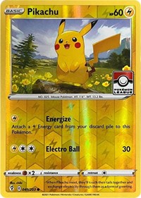 Pikachu (Pokémon League) (049/203) [League & Championship Cards]