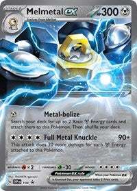 Melmetal ex - 104 (104) [SV: Scarlet & Violet Promo Cards]