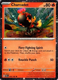 Charcadet - 026/182 (Cosmos Foil) (026/182) [Miscellaneous Cards & Products]