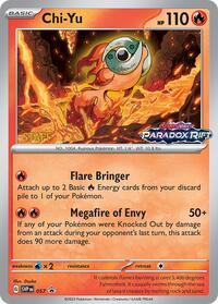 Chi-Yu (Prerelease) [Staff] (057) [SV: Scarlet & Violet Promo Cards]