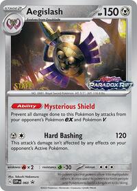 Aegislash - 060 (Prerelease) [Staff] (060) [SV: Scarlet & Violet Promo Cards]