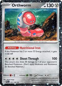 Orthworm - 151/193 (Cosmo Holo) (151/193) [Miscellaneous Cards & Products]