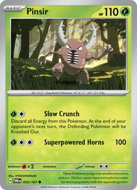 Pinsir - 003/167 (003/167) [SV06: Twilight Masquerade]