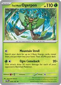 Teal Mask Ogerpon (024/167) [SV06: Twilight Masquerade]