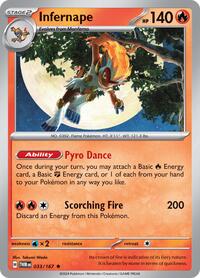 Infernape - 033/167 (033/167) [SV06: Twilight Masquerade]