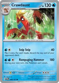 Crawdaunt (048/167) [SV06: Twilight Masquerade]