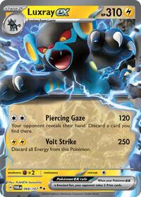 Luxray ex - 068/167 (068/167) [SV06: Twilight Masquerade]