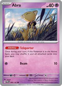 Abra (080/167) [SV06: Twilight Masquerade]