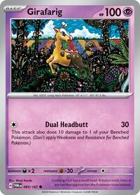 Girafarig (083/167) [SV06: Twilight Masquerade]