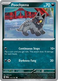 Poochyena (113/167) [SV06: Twilight Masquerade]