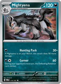Mightyena (114/167) [SV06: Twilight Masquerade]