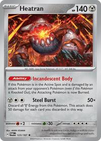 Heatran (123/167) [SV06: Twilight Masquerade]