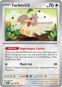 Farfetch'd (132/167) [SV06: Twilight Masquerade]