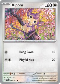 Aipom (137/167) [SV06: Twilight Masquerade]