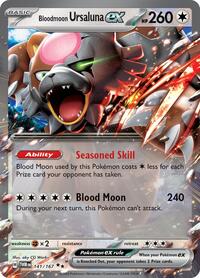 Bloodmoon Ursaluna ex - 141/167 (141/167) [SV06: Twilight Masquerade]