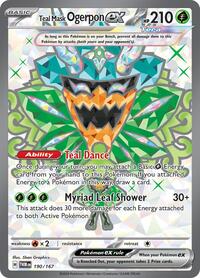 Teal Mask Ogerpon ex - 190/167 (190/167) [SV06: Twilight Masquerade]