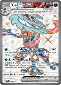 Greninja ex - 198/167 (198/167) [SV06: Twilight Masquerade]