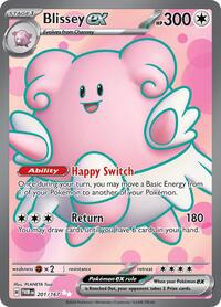 Blissey ex - 201/167 (201/167) [SV06: Twilight Masquerade]