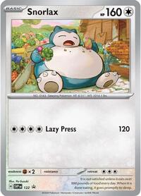 Snorlax - 122 (122) [SV: Scarlet & Violet Promo Cards]