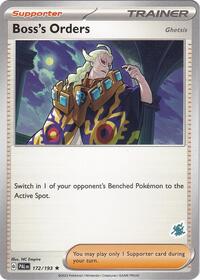 Boss's Orders - Darkrai Deck (172/193) [Battle Academy 2024]