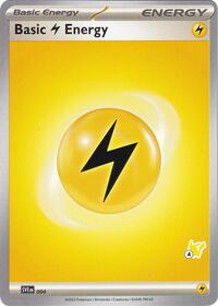 Basic Lightning Energy - Pikachu 4 (004) [Battle Academy 2024]