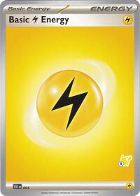 Basic Lightning Energy - Pikachu 9 (004) [Battle Academy 2024]