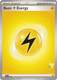 Basic Lightning Energy - Pikachu 39 (004) [Battle Academy 2024]