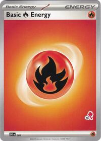 Basic Fire Energy - Armarouge 10 (002) [Battle Academy 2024]