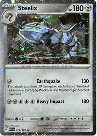 Steelix - 125/182 (Cosmos Holo) (125/182) [Miscellaneous Cards & Products]