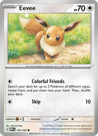 Eevee - 133/165 (Pokemon Together) (133/165) [Miscellaneous Cards & Products]